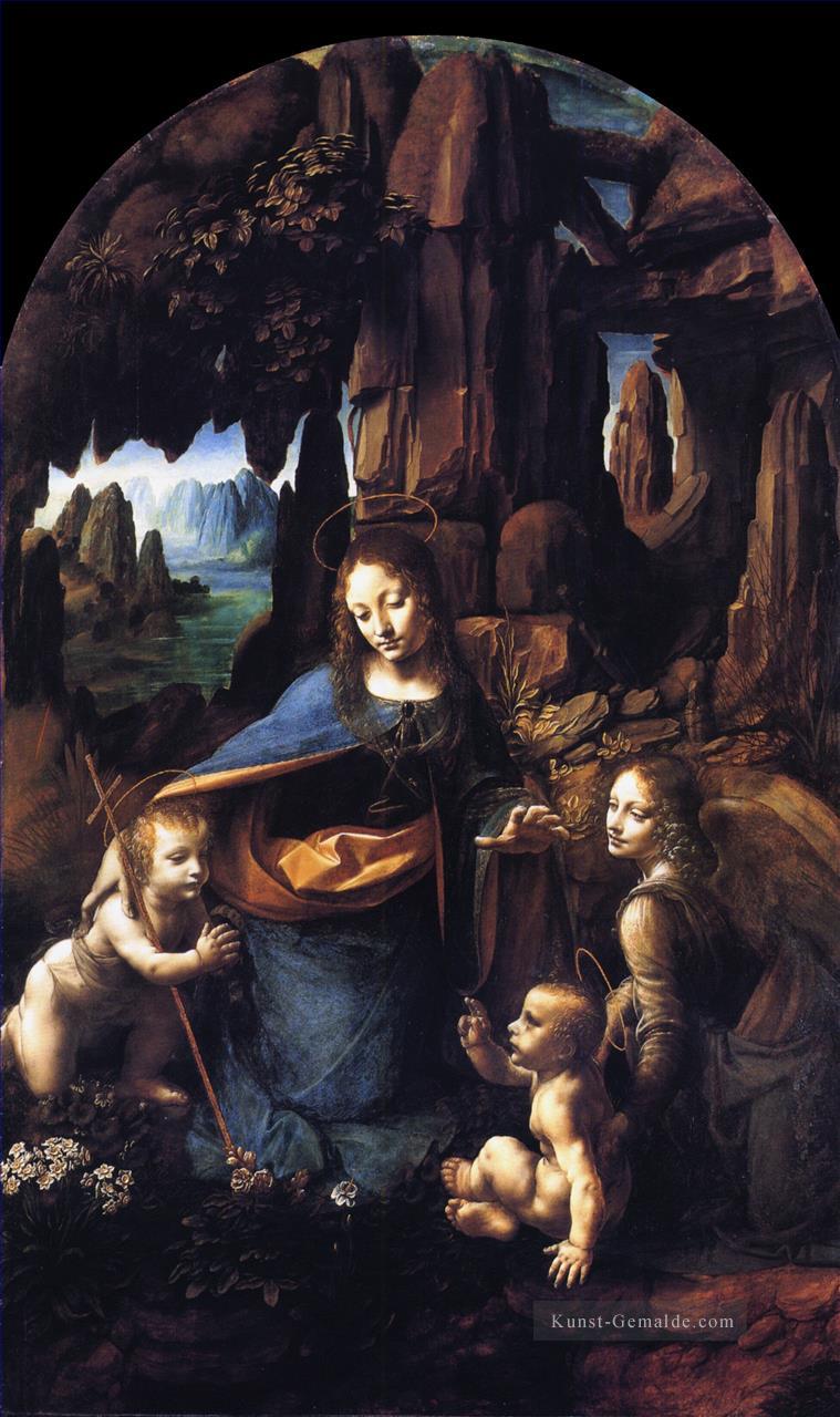 Madonna in der Felsengrotte 1491 Leonardo da Vinci Ölgemälde